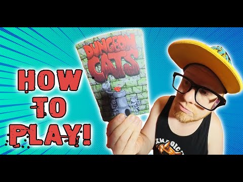 Dungeon Cats TTRPG - How To Play In Under 3 Minutes