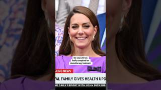 Princess Kate says she's finished chemotherapy #shorts