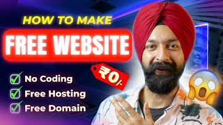 How to make a WEBSITE for FREE! 🤩