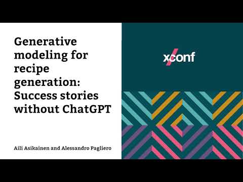 Generative modeling for recipe generation: Success stories without ChatGPT