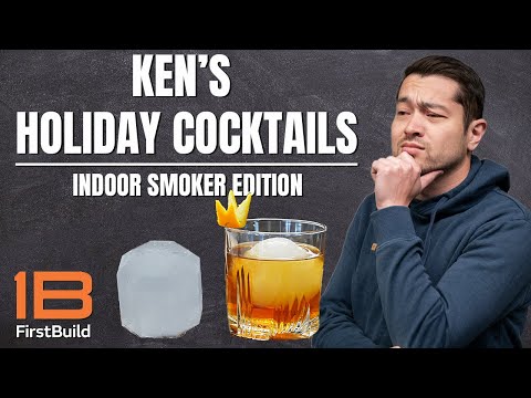 Ken's Holiday Cocktail Recipes | GE Profile Smart Indoor Smoker