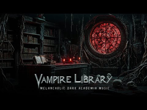 Vampire Library - Melancholic Piano for a Haunting Atmosphere | Dark Academia Music