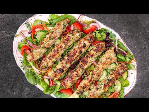 How to Make Restaurant Style Chicken Seekh Kabab