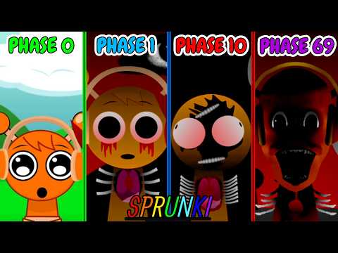 Sprunki: ALL PHASES // Phase 0 VS Phase 69 █ Incredibox █