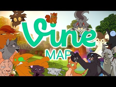 Complete Warrior Cats VINE MAP