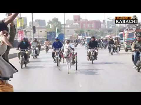 Donkey Cart Race in Karachi: Sartaj Wins on Quaid-e-Azam Day! | 25 December | Quaid e Azam Birthday