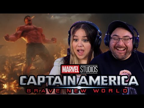 Captain America: Brave New World | OFFICIAL TRAILER REACTION | Marvel | D23 BRASIL