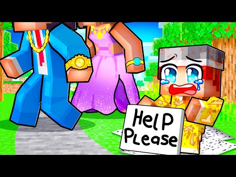 Abandoned By RICH FAMILY in Minecraft!