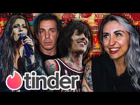 BAND TINDER IN REAL LIFE?! | British Metalhead vs METALLICA | NIGHTWISH | SLIPKNOT | RAMMSTEIN