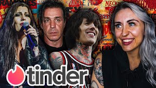 BAND TINDER IN REAL LIFE?! | British Metalhead vs METALLICA | NIGHTWISH | SLIPKNOT | RAMMSTEIN