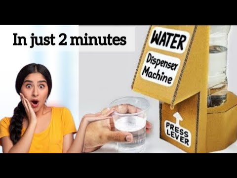 How to make water dispenser system at home | how to make water tank #viral  | #shorts #viral #short