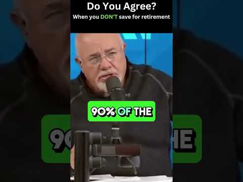 Dave Ramsey: You Will Retire Broke  #daveramsey #retirementplanning