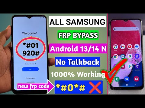 Finally New Security 2024/2023 || Samsung FRP Bypass Android 13/14 Without Pc | Google Lock Remove