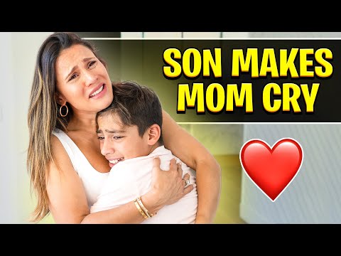 Son Leaves His MOM in Tears.. (SHOCKING)