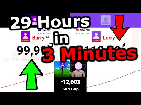 Barry vs. Larry (Barry Hits 100k Subscribers)