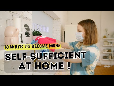 10 Ways to Become More Self-Sufficient at Home_Self-Sufficiency & Homesteading Life TIPS#1