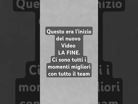 LA FINE