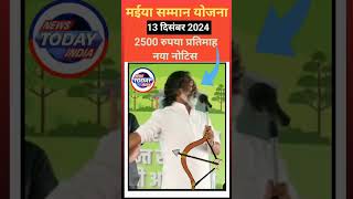 Maiya Samman Yojana | News CM Hemant Soren | News Live Stream  मईया योजना का पैसा कब तक मिलेगा #news