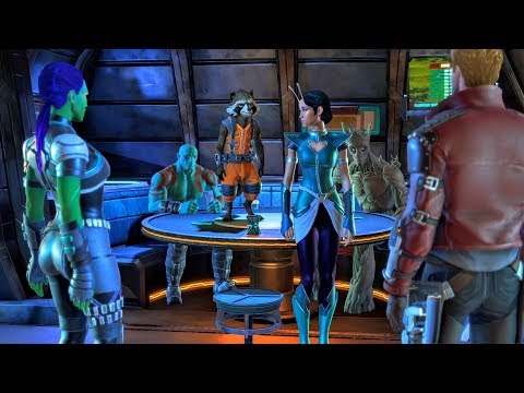 Clumsy Peter Quill's Attempt to Connect with Mantis (Guardians of the Galaxy | Telltale Games)