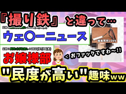 『撮り鉄』と違って、"民度が高い"趣味ｗｗｗｗ【撮り鉄は最下位】