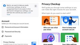 Facebook privacy checkup | how to       use facebook privacy checkup | #facebook #fb #facbookvideo