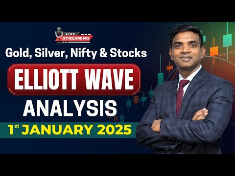 1st Jan Stock Market Prediction | Sensex, Nifty, BankNifty, Gold, Silver & BTC Elliott Wave Analysis