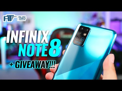 GIVEAWAY TIME!!! Infinix Note 8 Review - Specs, Price, Camera Test, Gaming Test, Accessories, Design