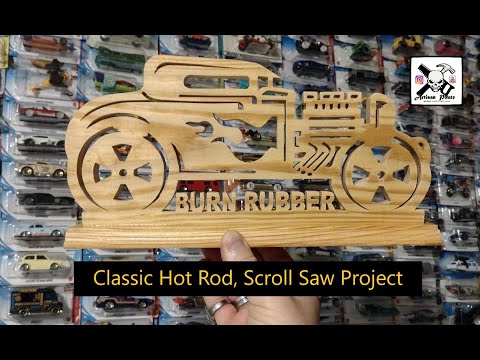 Classic Hot Rod, Scroll Saw Project