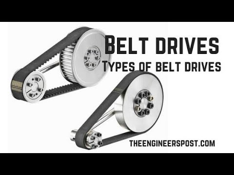 Belt Drive | Types of Belt Drives