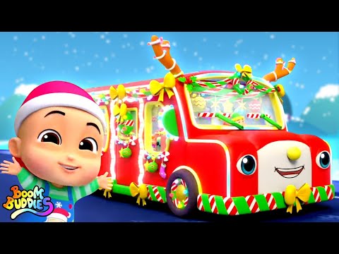 Christmas Wheels On The Bus, Xmas Songs And Nursery Rhymes for Kids by Boom Buddies