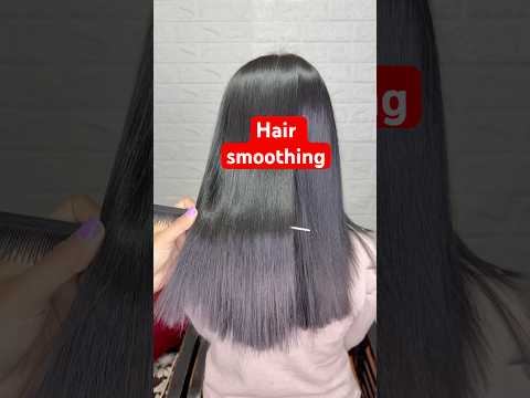 Hair Smoothing Transformation l Hair Smoothing Result l Frizzy To Smooth Hair Transformation #hair