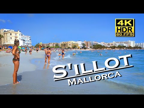 S'illot Beach Walk Mallorca Cala Moreia 4K 60fps HDR  Dolby Atmos 💖 Balearic Islands 👀 Spain 🇪🇸