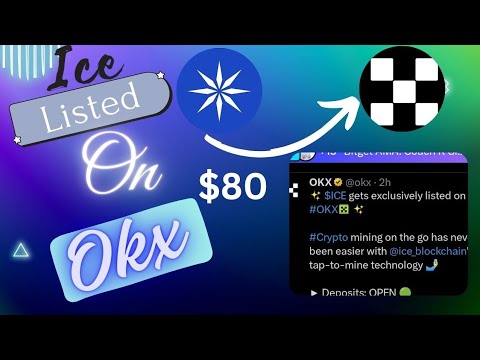 Ice network launch🤑||Ice network listed on Okx||Ice network price $80||Ice network price prediction