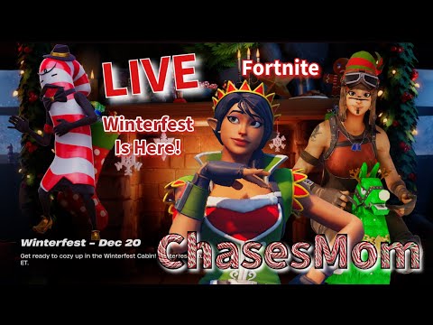 LIVE!! Fortnite! Winterfest Is Here!