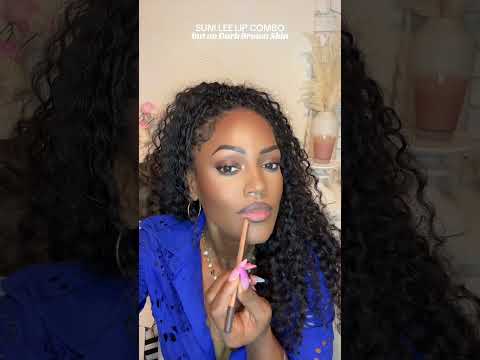 SUNI LEE - Everyday Lip Combo but on Dark Skin