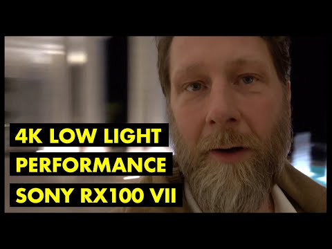 Sony RX100 VII low light performance