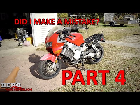 5th Gen VFR800 Project Part 4: Attempting First Start in 8 YEARS