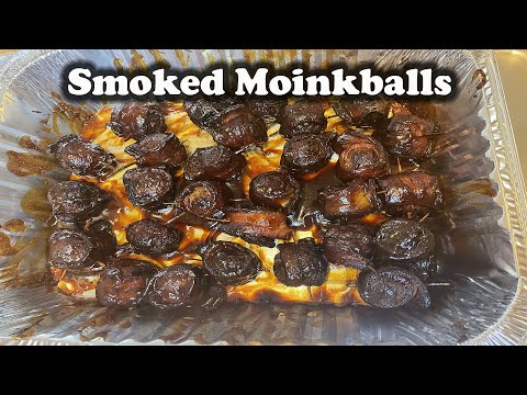 Smoked Moinkballs On Weber Smokey Mountain | Smoked Moinkballs