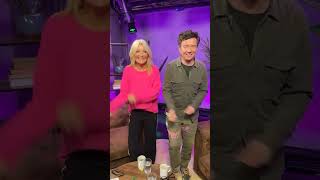 Rick Astley dancing 'Never Gonna Give You Up' with Gaby Roslin | Gaby's IG post