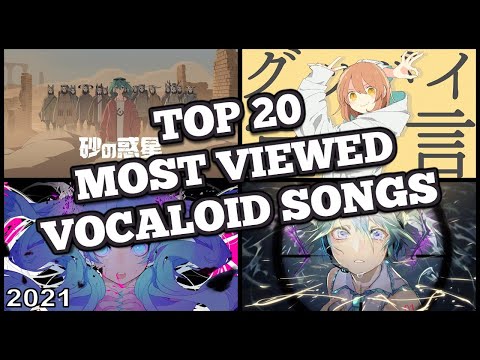 Top 20 Most Viewed Vocaloid Songs　最も再生されたボカロ曲ランキングトップ２０