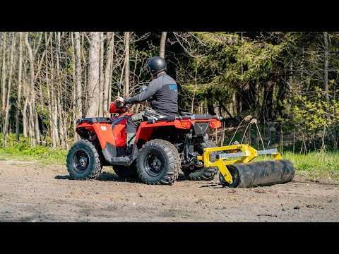 RECEIVER MOUNT LAND ROLLER (ATV / UTV attachment)