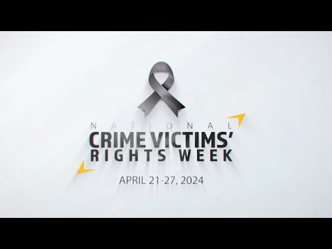 2024 National Crime Victims' Rights Week, "Options, Services, Hope."