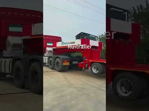 Lifting a Trailer Like a Pro! | Lift Axle Magic | Protect Your Tires! #heavytransport #truck