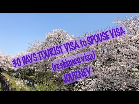 How to: Tourist Visa to Spouse in Japan