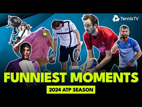 FUNNIEST Moments From The 2024 ATP Season 🤣🐝