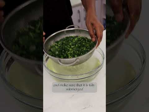 How to preserve your efo leaves