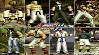 【KOF94】全キャラ 判定負け ドロー演出 -ALL DECISION LOSE＆DRAW GAME【SNK】