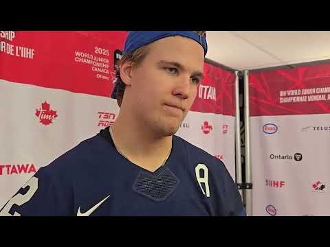 Kasper Halttunen Says Finland Will Play Their Own Game No Matter Who They Face In The WJC Semis