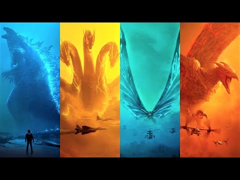 Godzilla King of the Monsters Boston Battle - Godzilla & Mothra Vs Rodan & Ghidorah