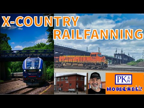 Cross-country railfanning